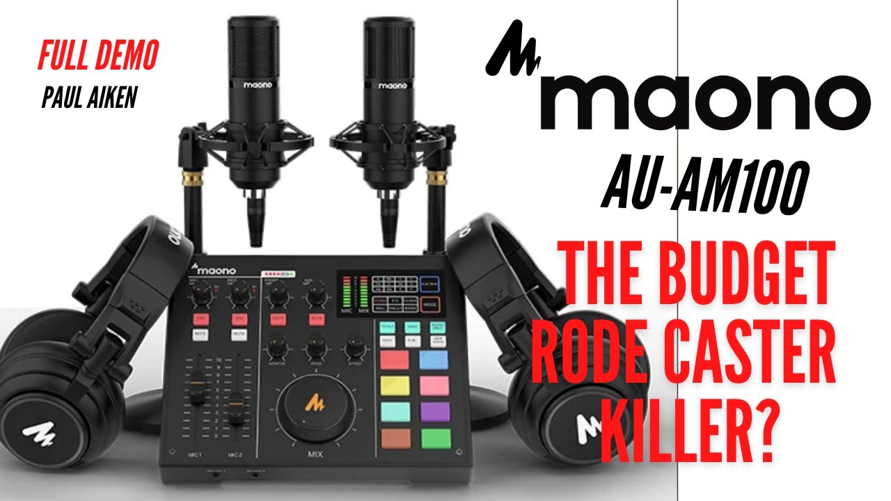 The Maono Caster  AU-AM100 Rode Killer ?