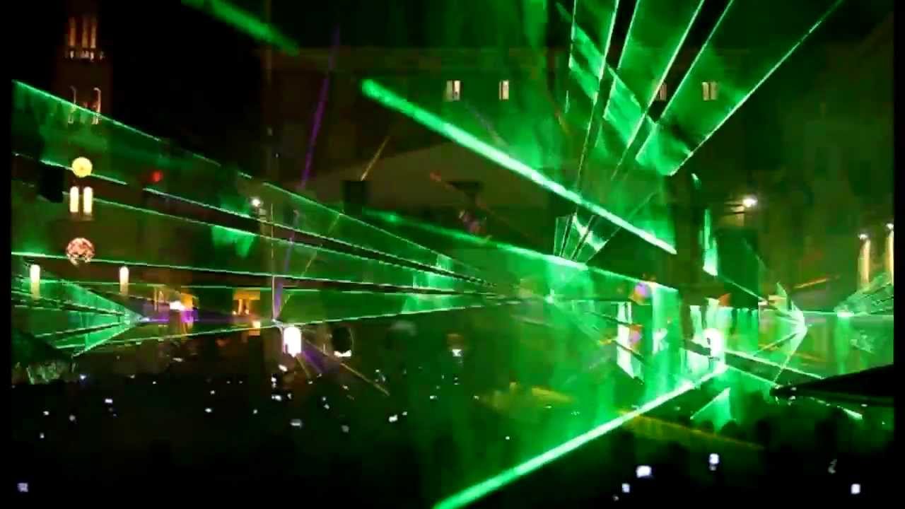 ILDA Awarded Laser show in Split