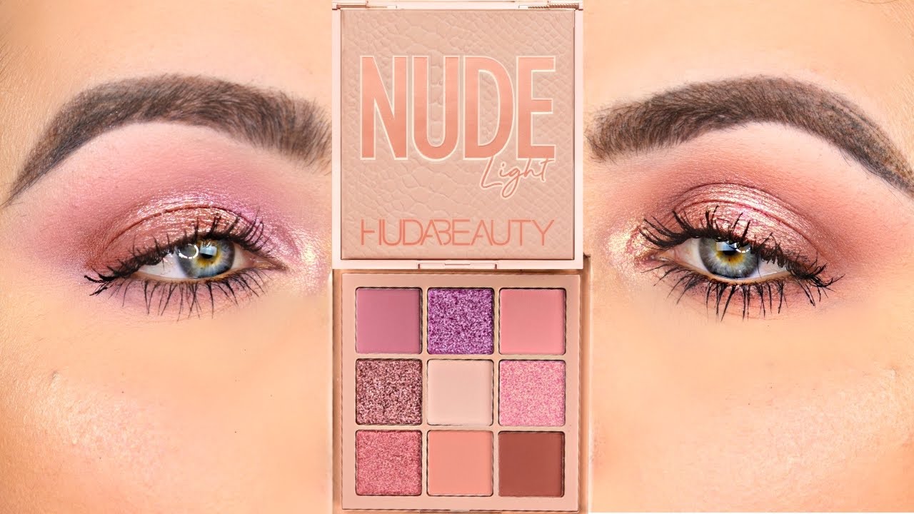 2 образа с новой палеткой теней Huda Beauty Nude Obsessions Light! | Patty