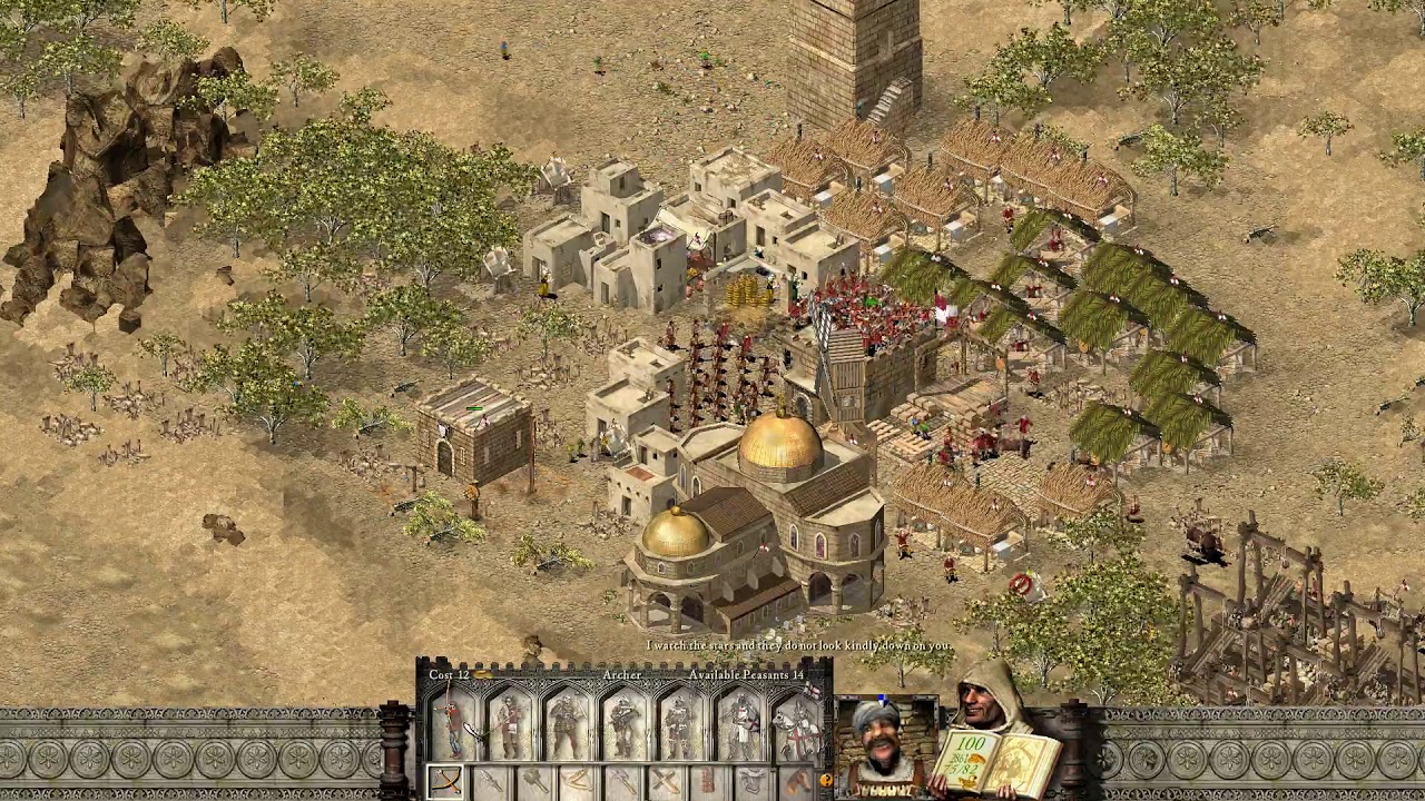24. Death in the Dunes - Stronghold Crusader HD Trail [75 SPEED NO PAUSE]