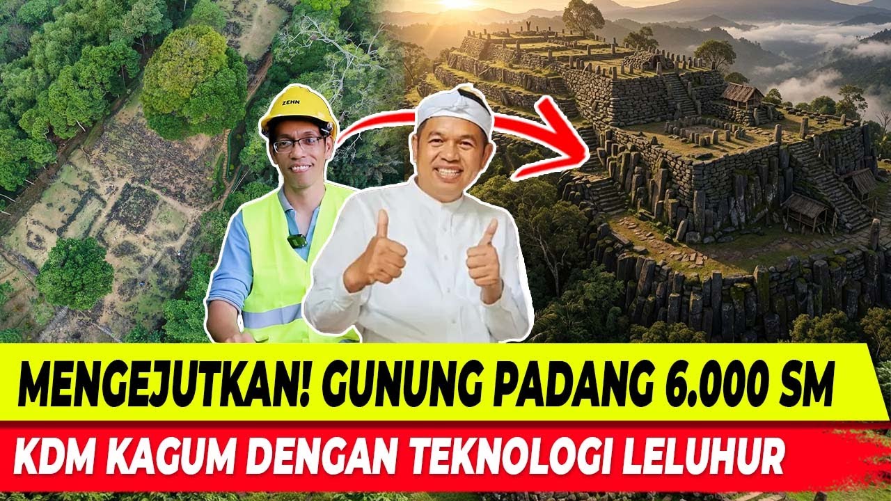 MENUJU REKONSTRUKSI GUNUNG PADANG | TEMUAN MENGEJUTKAN OLEH PARA AHLI TERKINI