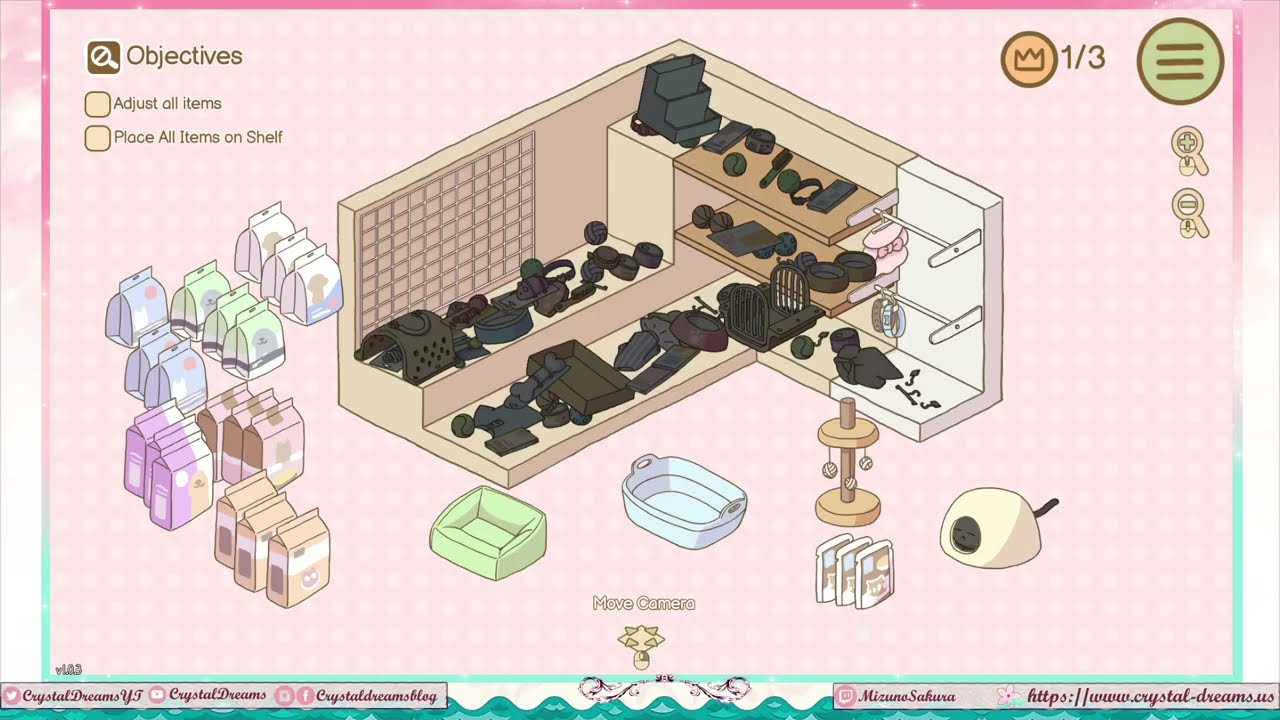 Organized Inside (Full Playthrough - All Hidden Items / Stickers )