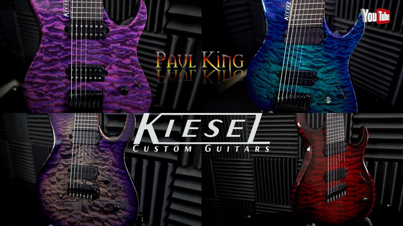 Kiesel guitars - How To Choose a Quilted Maple Top #2.  // 4K