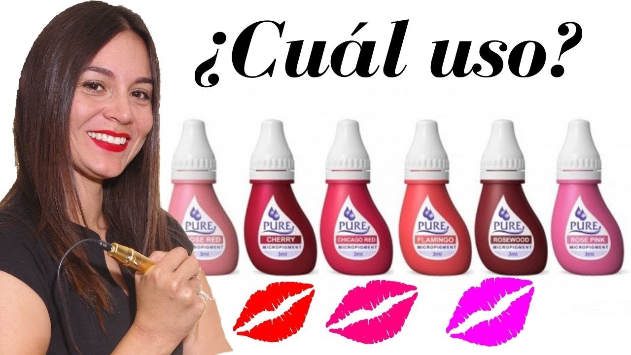 Pigmentos 💄 Pure Biotouch para micropigmentacion de Labios💋 2023 con batjucosmetic