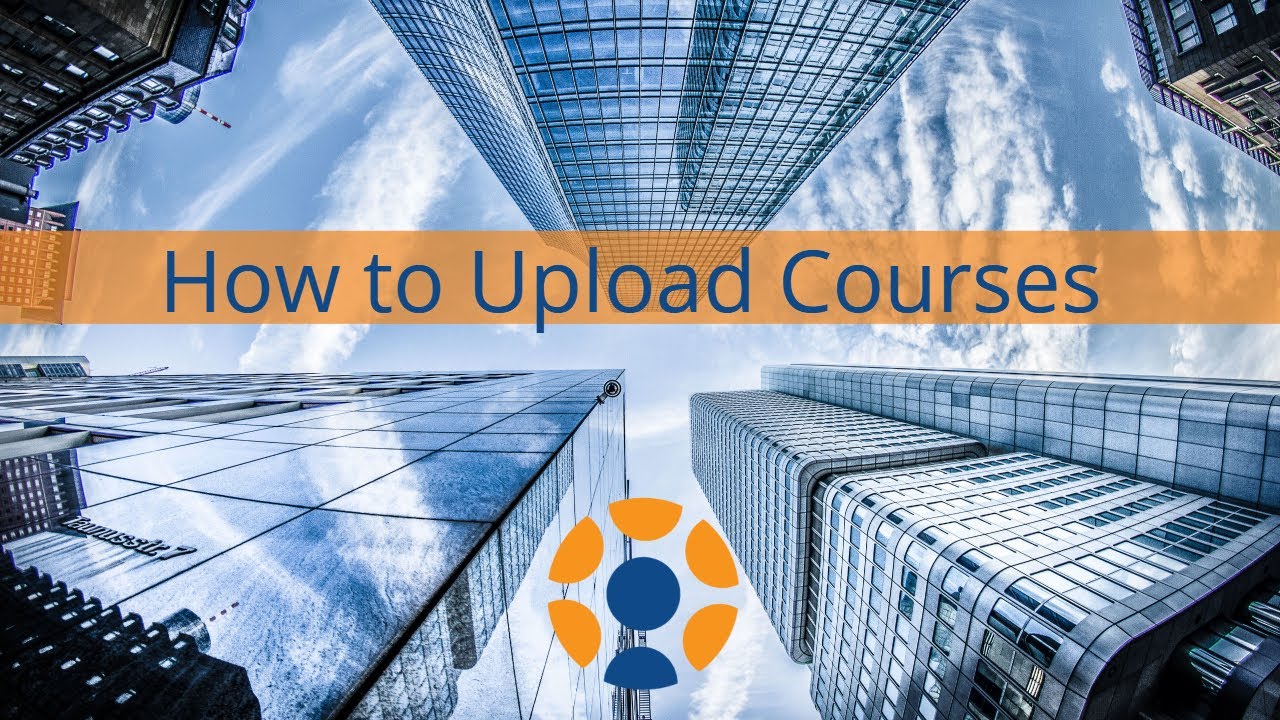 How to upload courses (FOR INSTRUCTORS)