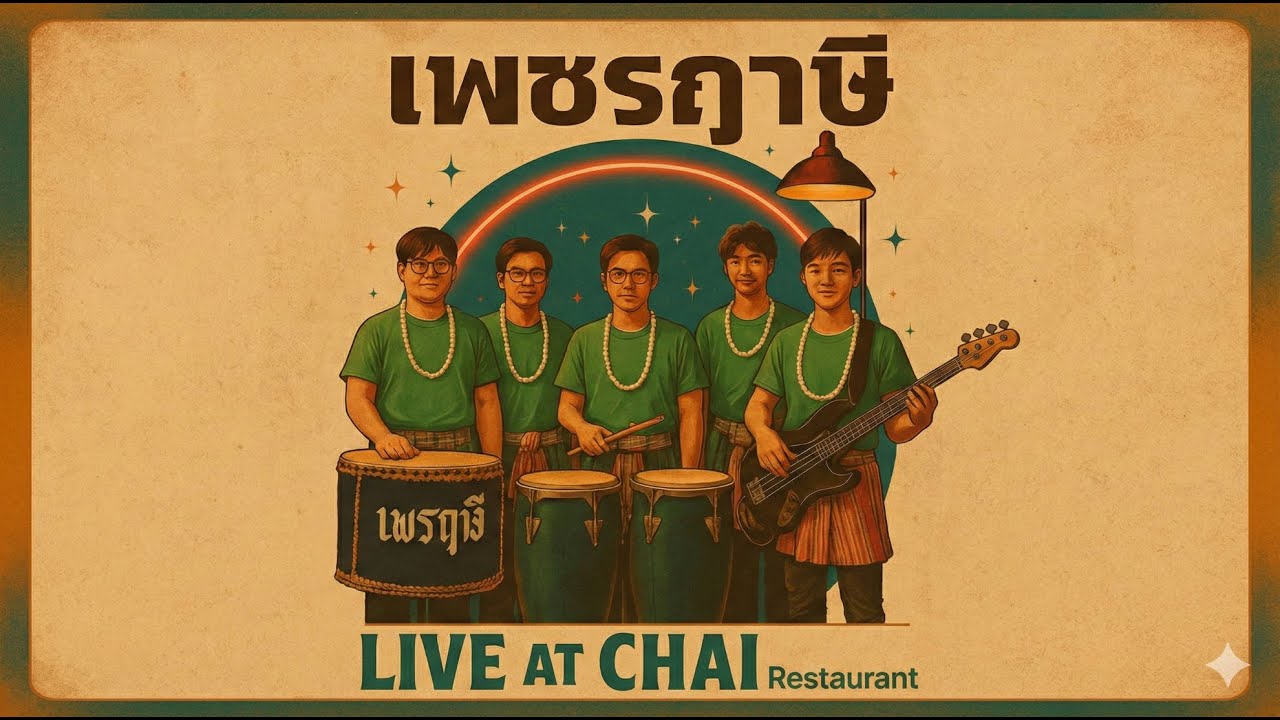 Amazing Live Isaan Music at Chai Restaurant Chiang Mai (Saturday Night Live)