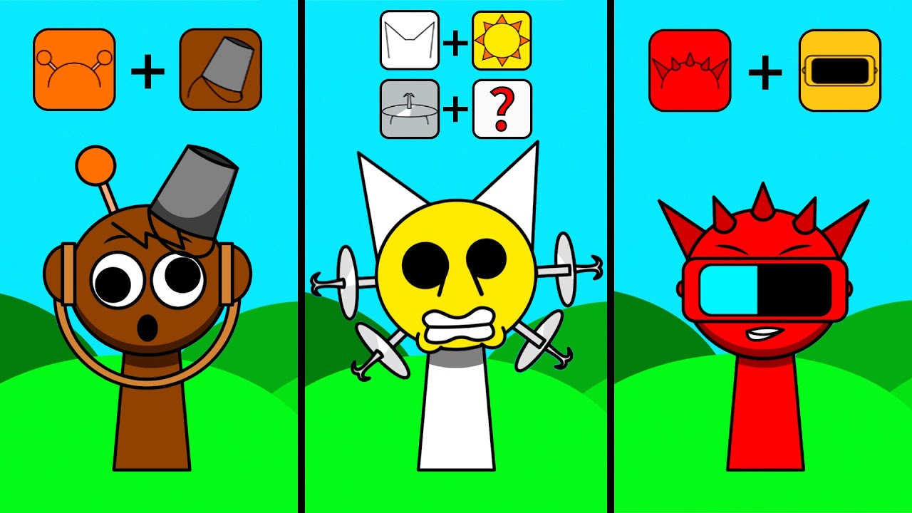 Incredibox Sprunki But Is Mix Of Four (Compilation)