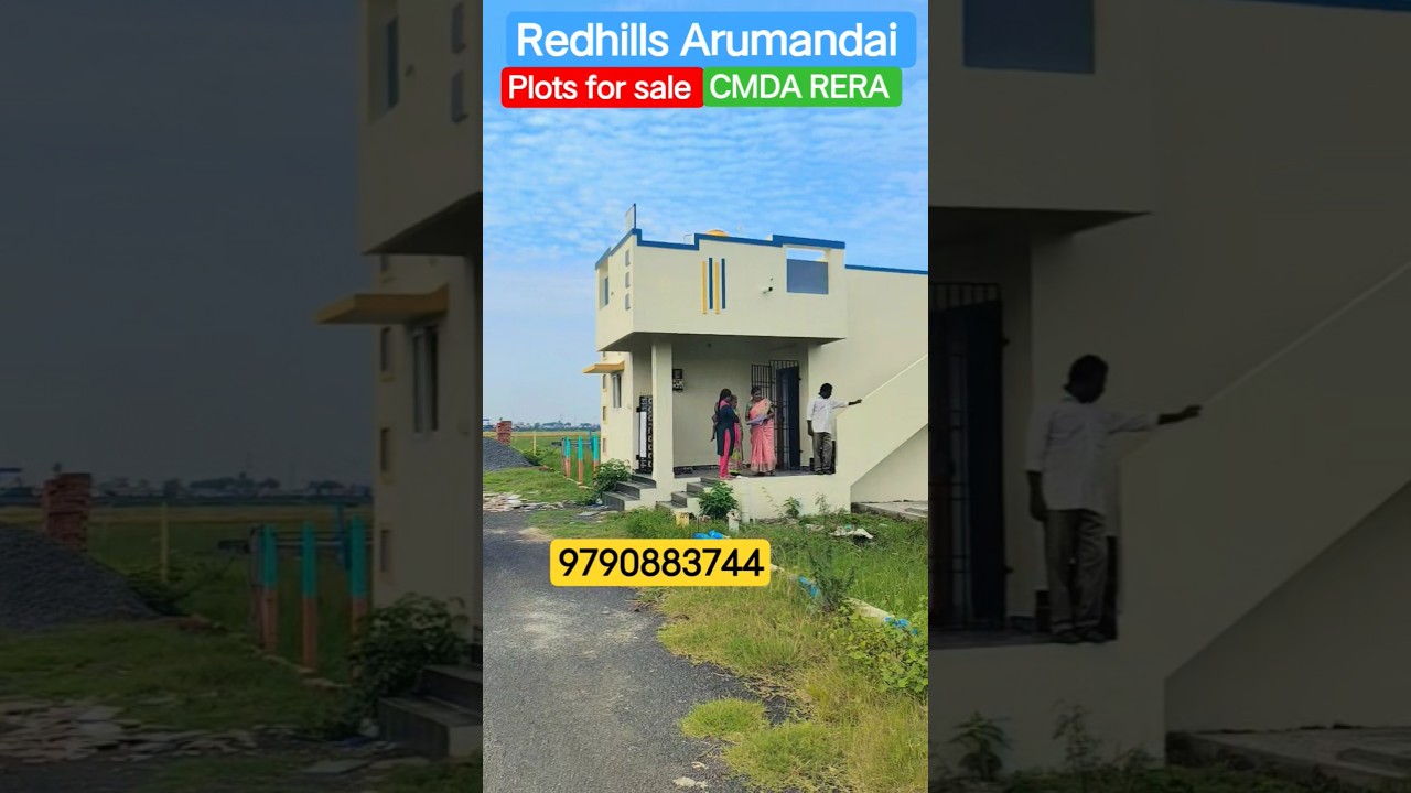 CMDA RERA Approved property in Redhills Arumandai bypass near #landforsale #plots