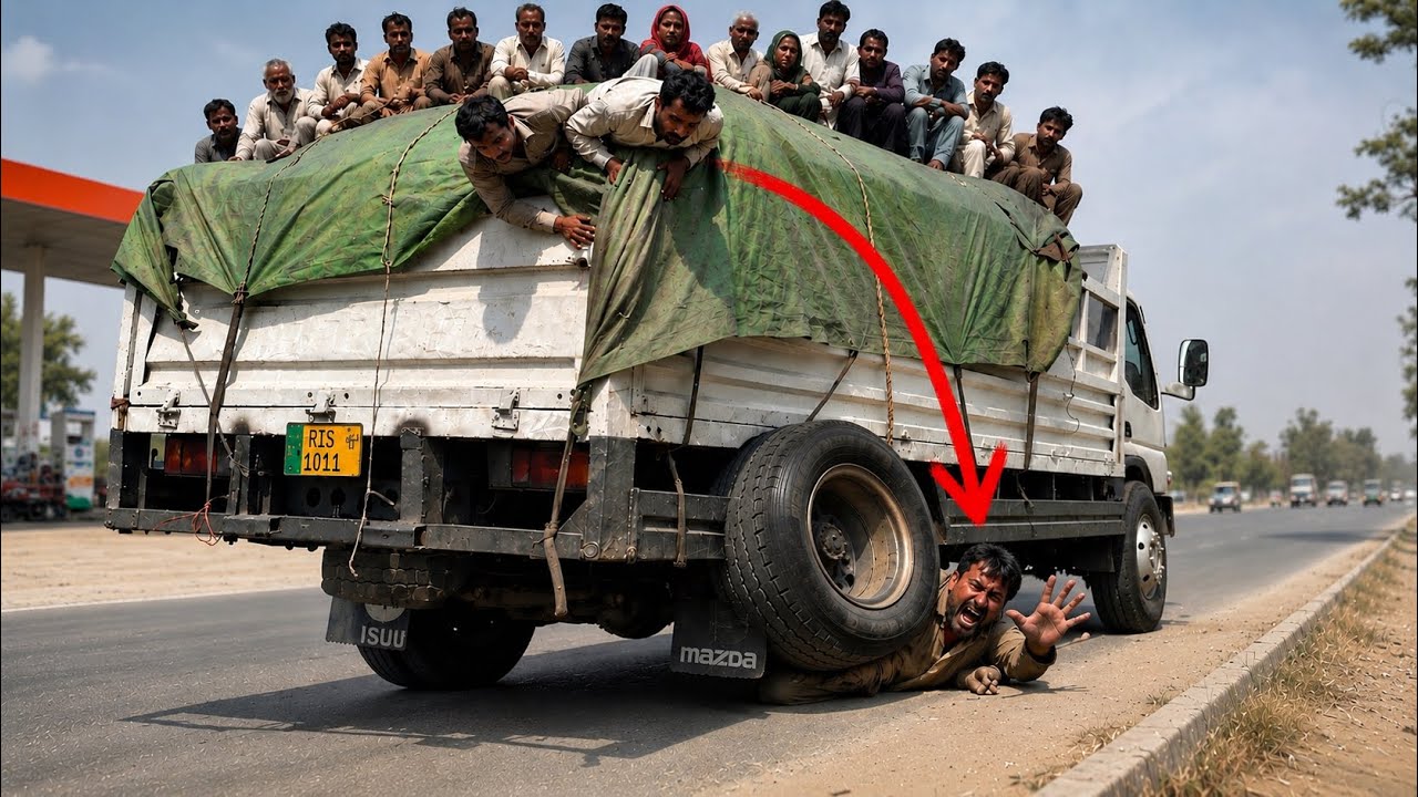 OMG! Overloaded Truck Axle Snapped in Seconds!     Can It Be Repaired?