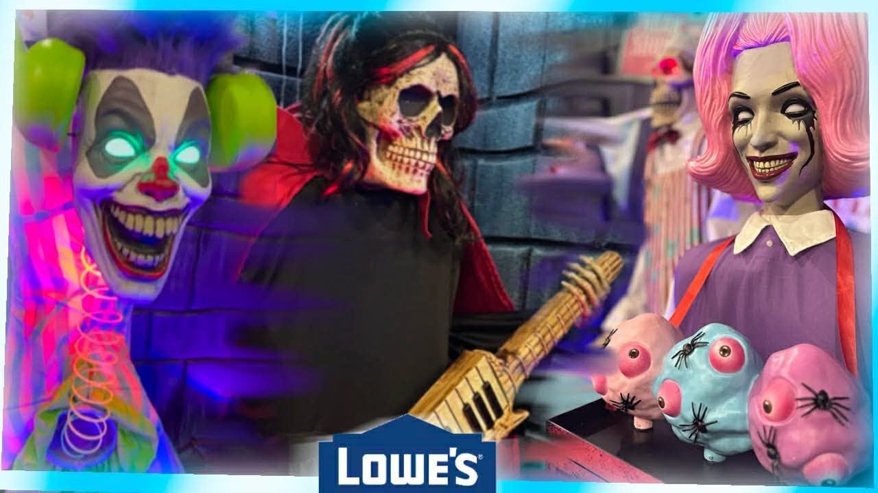 LOWES NEW 2026 HALLOWEEN LINEUP - UP CLOSE LOOK