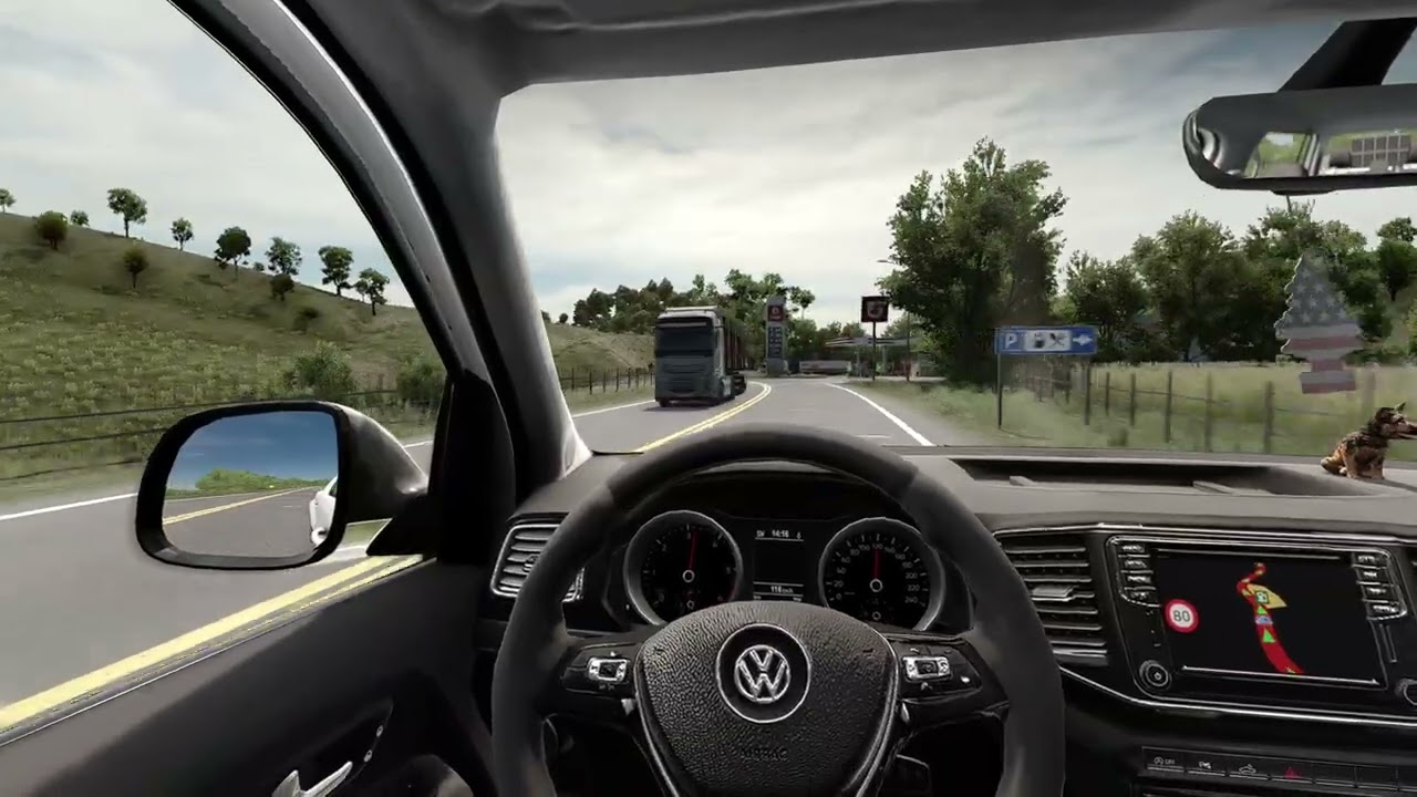 ets 2 mapa eaa amarok v6 na viagem ate palmas to g29 parte1