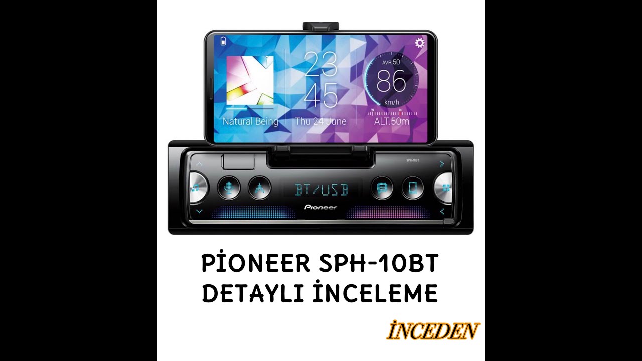 PİONEER SPH -10BT TÜRKÇE DETAYLI ANLATIM (YENİ VİDEO RENGARENK FİKİRLERİM KANALINDA YAYINDA)