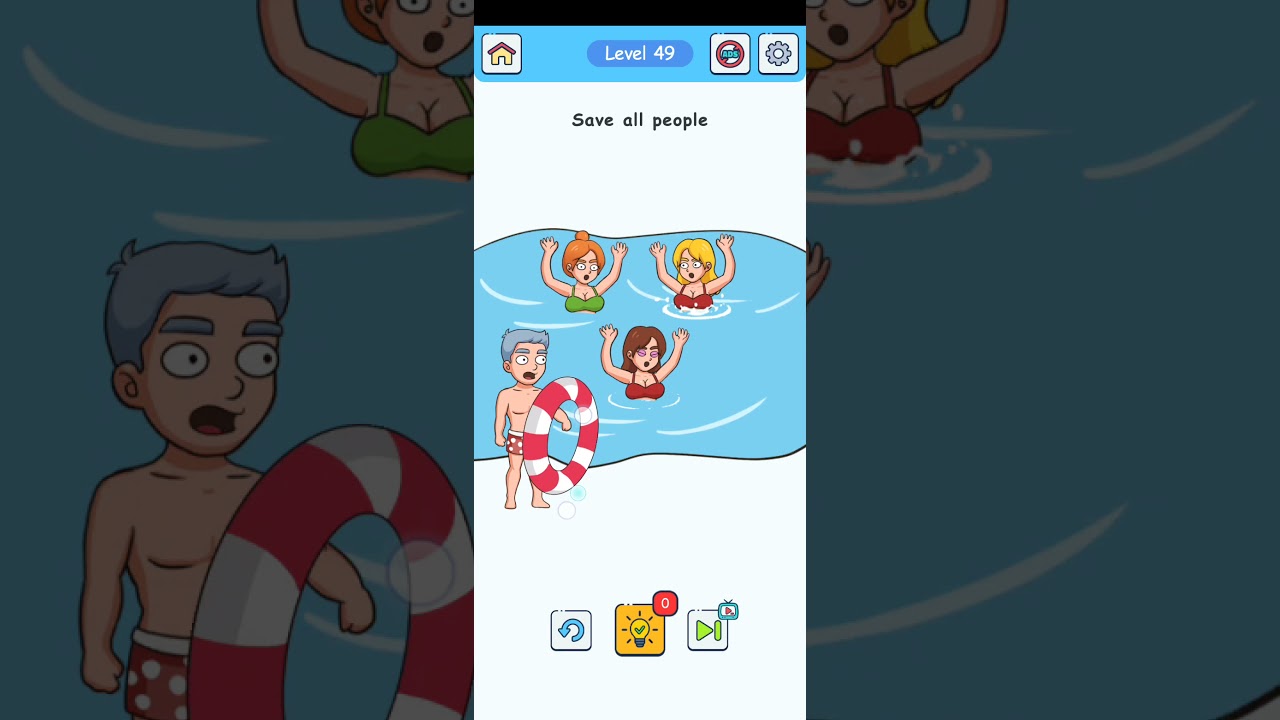 Brain Crush Level 49 | Brain Crush Save all people