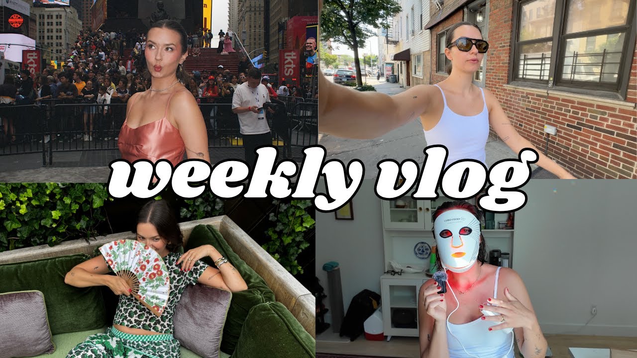 Weekly Vlog: I Went to a Movie Premiere, Voted and More ✨