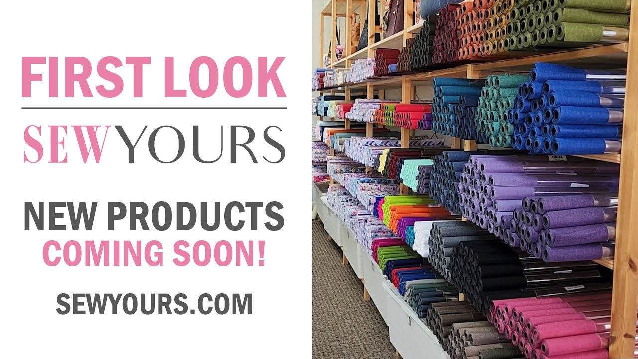 Первый взгляд на новые продукты Sew Yours для изготовления сумок, которые скоро появятся!