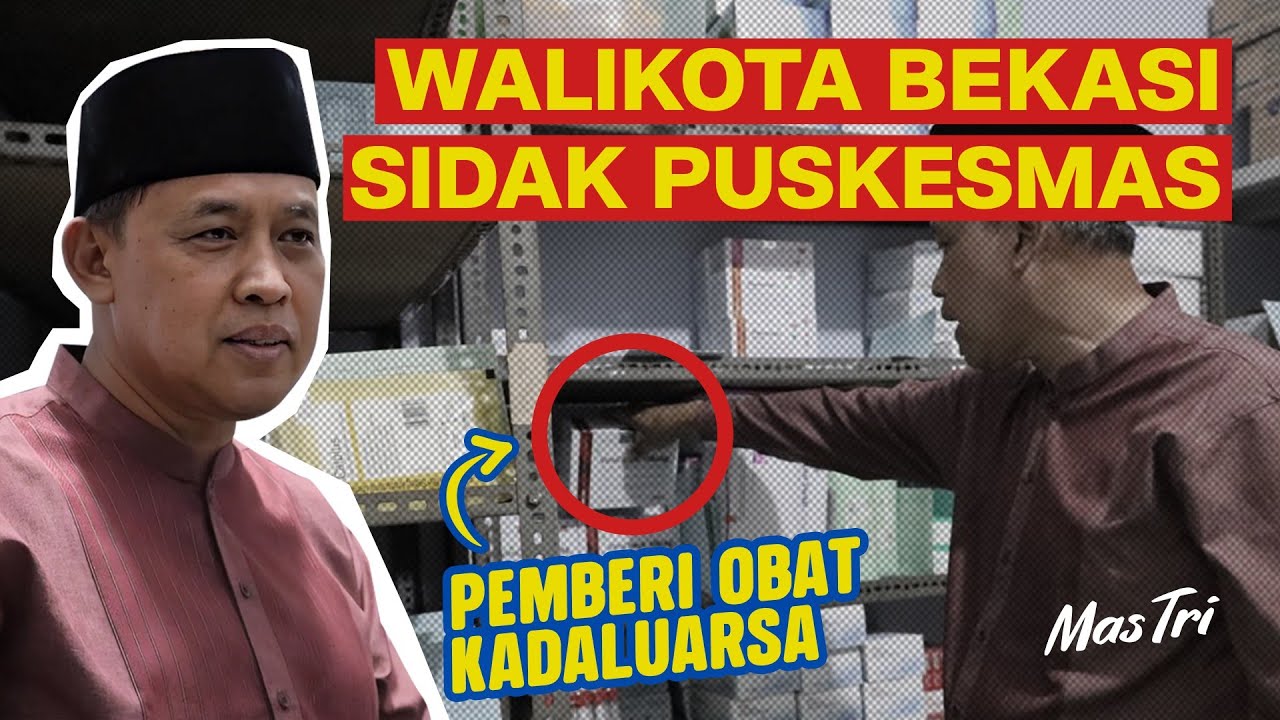 GERAK CEPAT, WALIKOTA BEKASI SIDAK PUSKESMAS PEMBERI OBAT KADALUARSA