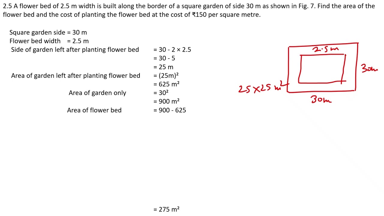 #Class_7th-Maths-mensuration#The length and the breadth of a rectangular music room in a school a