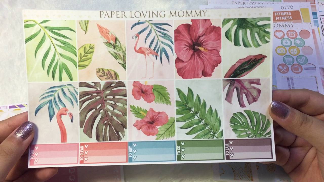 PLANNER STICKER HAUL: Paper Loving Mommy