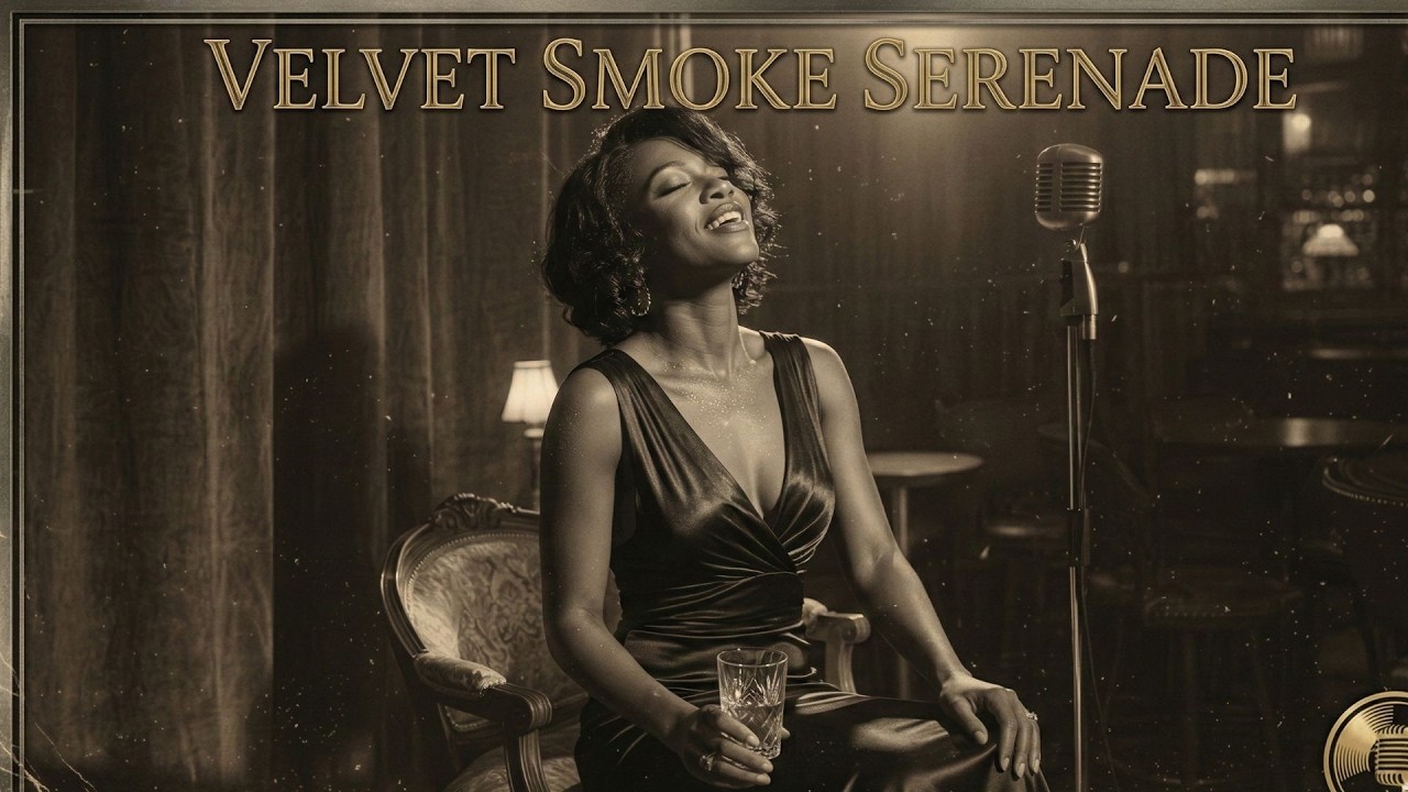 Velvet Smoke Serenade – Sultry Blues Jazz Lounge | Smoky Trumpet & Late Night Soul