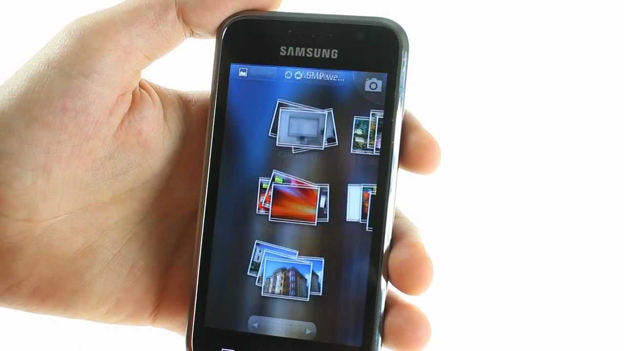 Samsung Galaxy S Plus UI demo