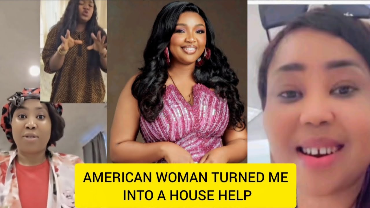 INTERNET ON FIRE😳 🔥 AS EKENE  FINALLY CLEARS THE AIR THE REASON SHE LEFT THE AMERICAN WOMAN'S HOUSE 