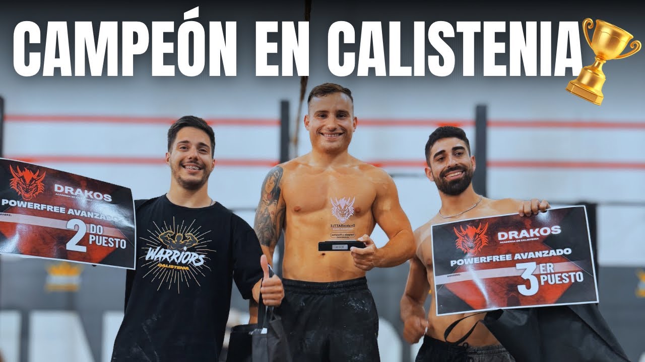 Primer Puesto en CALISTENIA POWERFREE ARGENTINA 🏆 