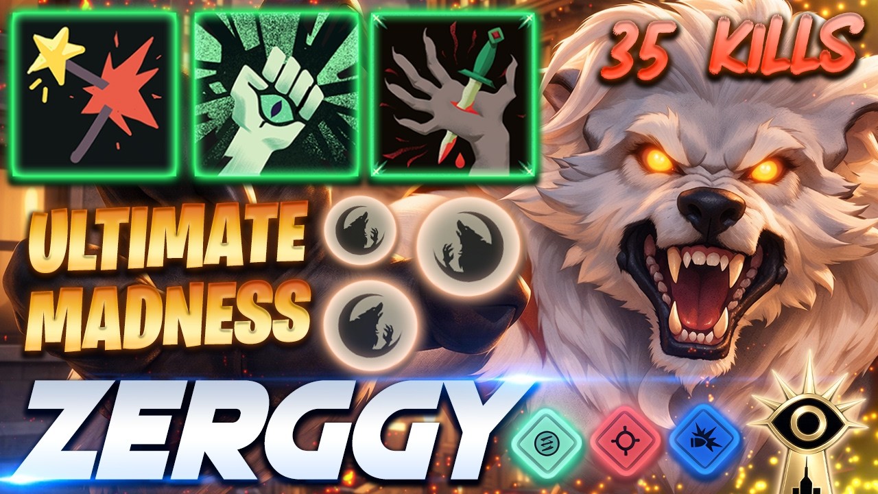 Zerggy Silver 35 KILLS - ULTIMATE MADNESS - Deadlock Pro Gameplay & Guides [Watch & Learn]