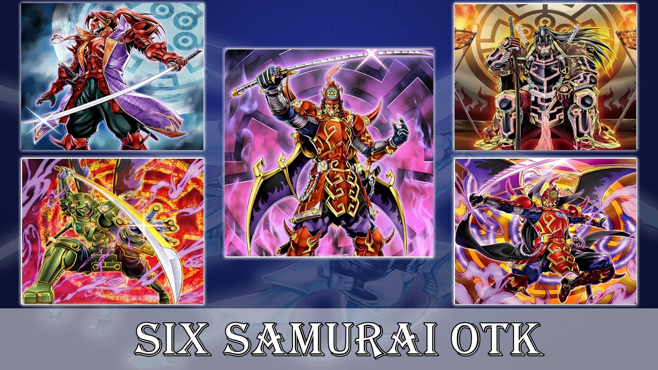 EDOPRO - Six Samurai OTK + Gameplay🎮 | Rage of the Abyss Supports