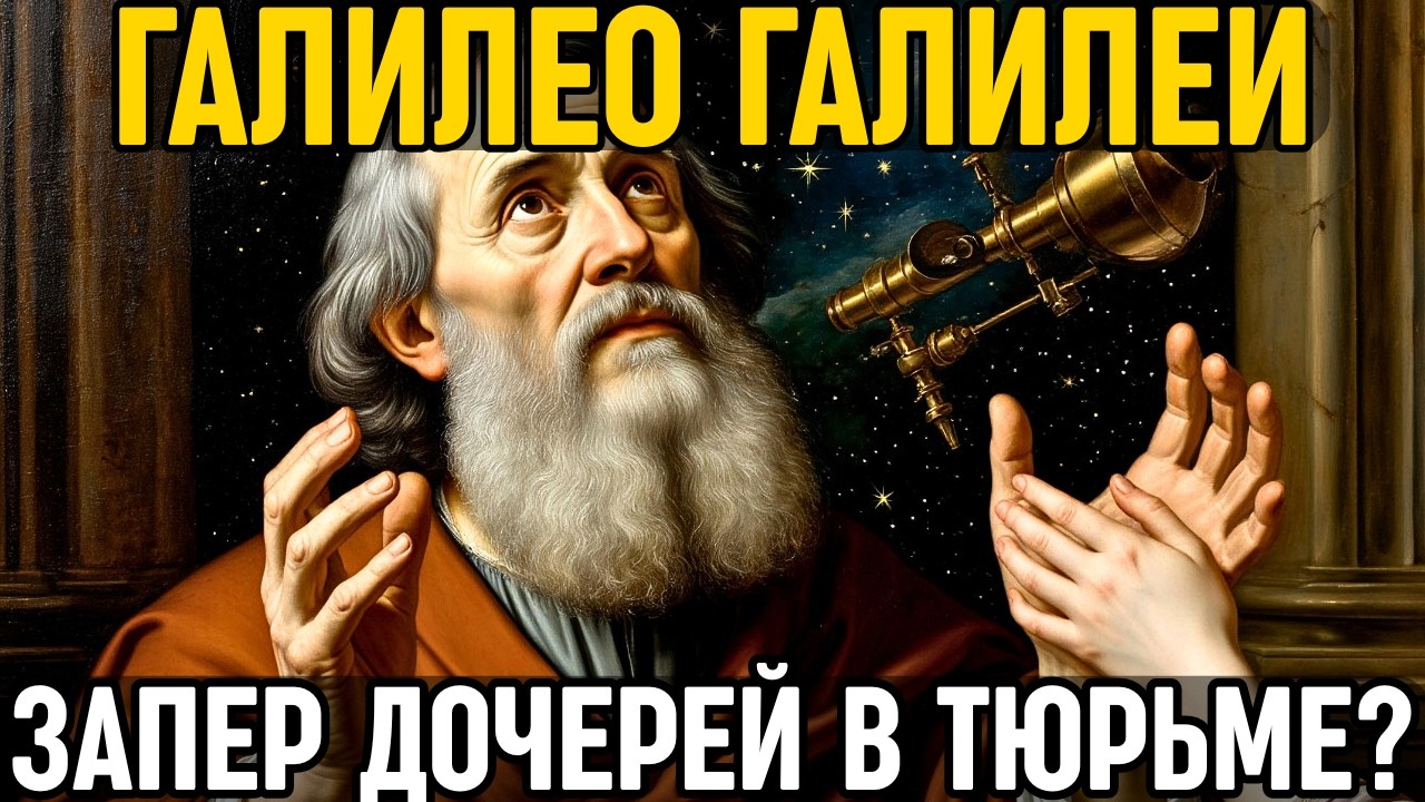 ГАЛИЛЕЙ: Как он ОТКРЫЛ космос, но был ЖЕСТОКИМ отцом и уморил родных ДОЧЕРЕЙ в тюрьме-монастыре!