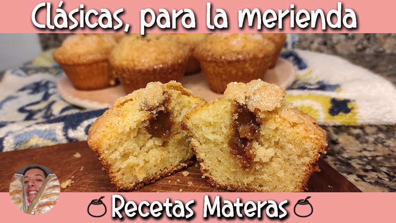 Magdalenas caseras | RELLENAS Y CLÁSICAS ♥