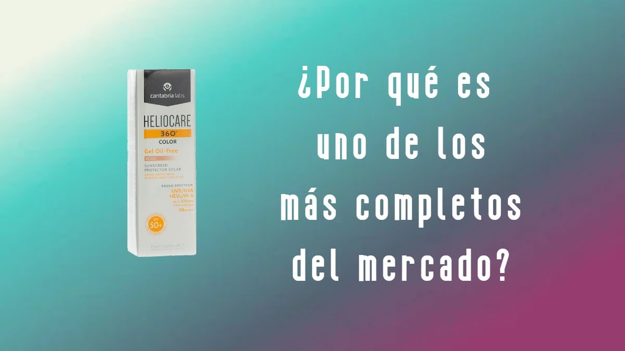 Heliocare 360º Gel Oil Free - UVA  UVB  HEVL  IR-A