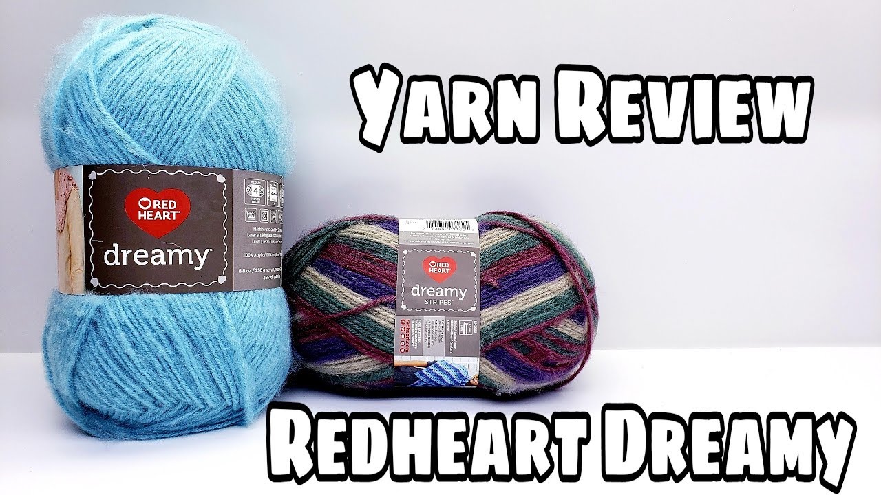 Yarn Review - Redheart Dreamy Yarn - Bag-O-Day Crochet Video