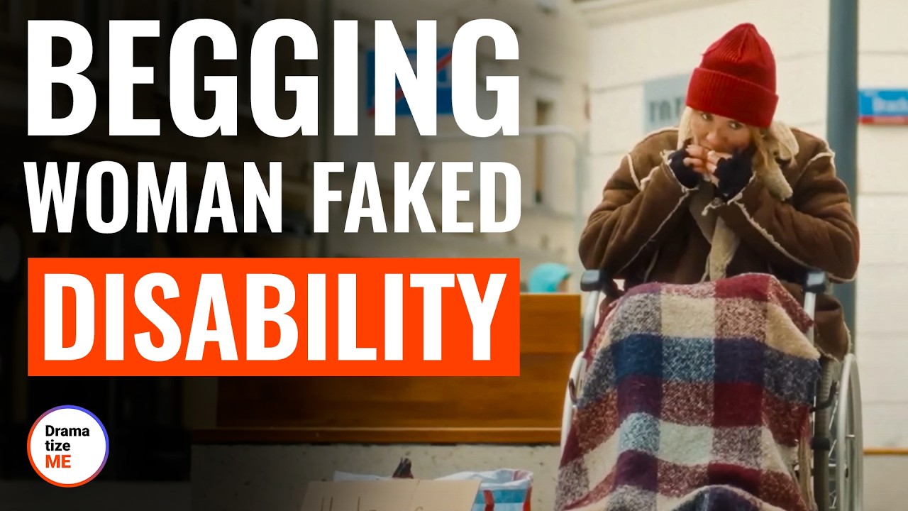 Beggar Fakes Her Disability | @DramatizeMe