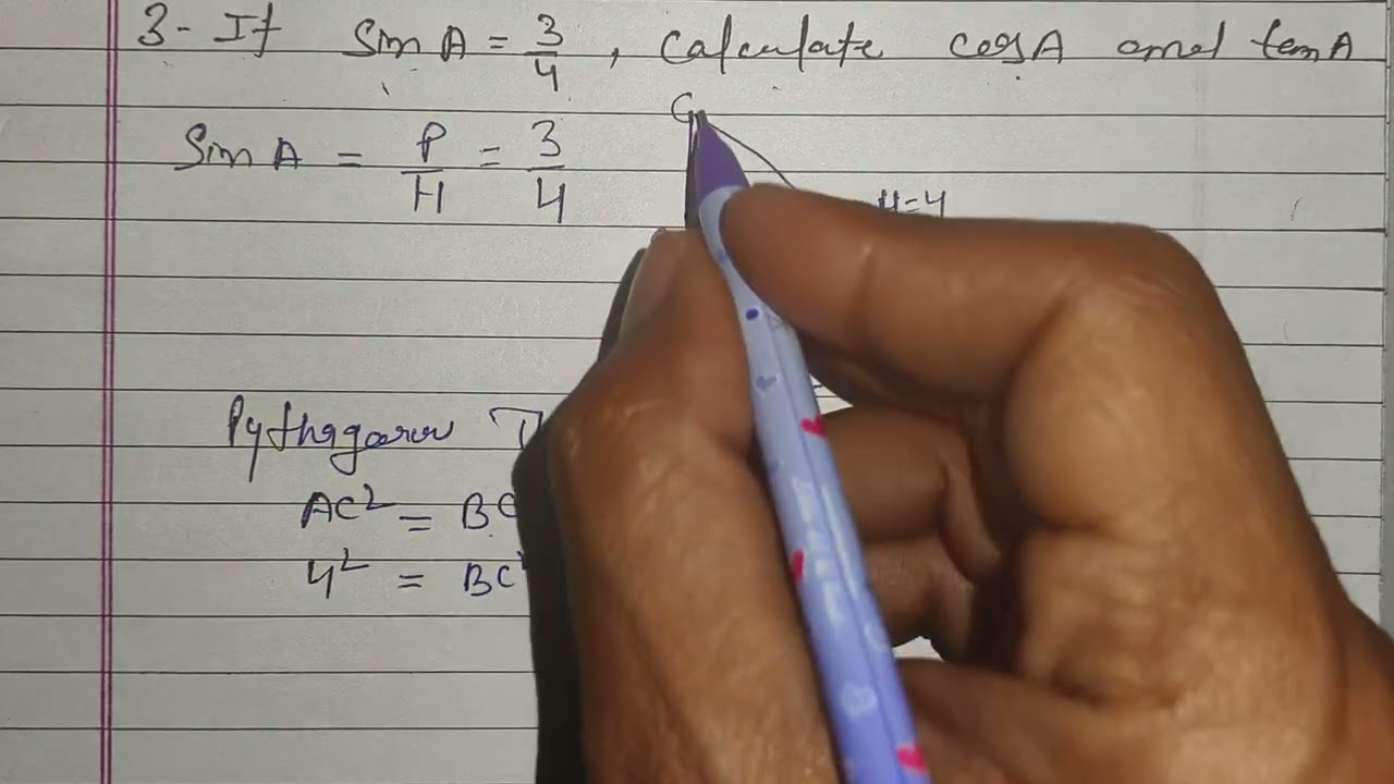 Trigonometry class 10th l Ex 8.1 Qns. 3