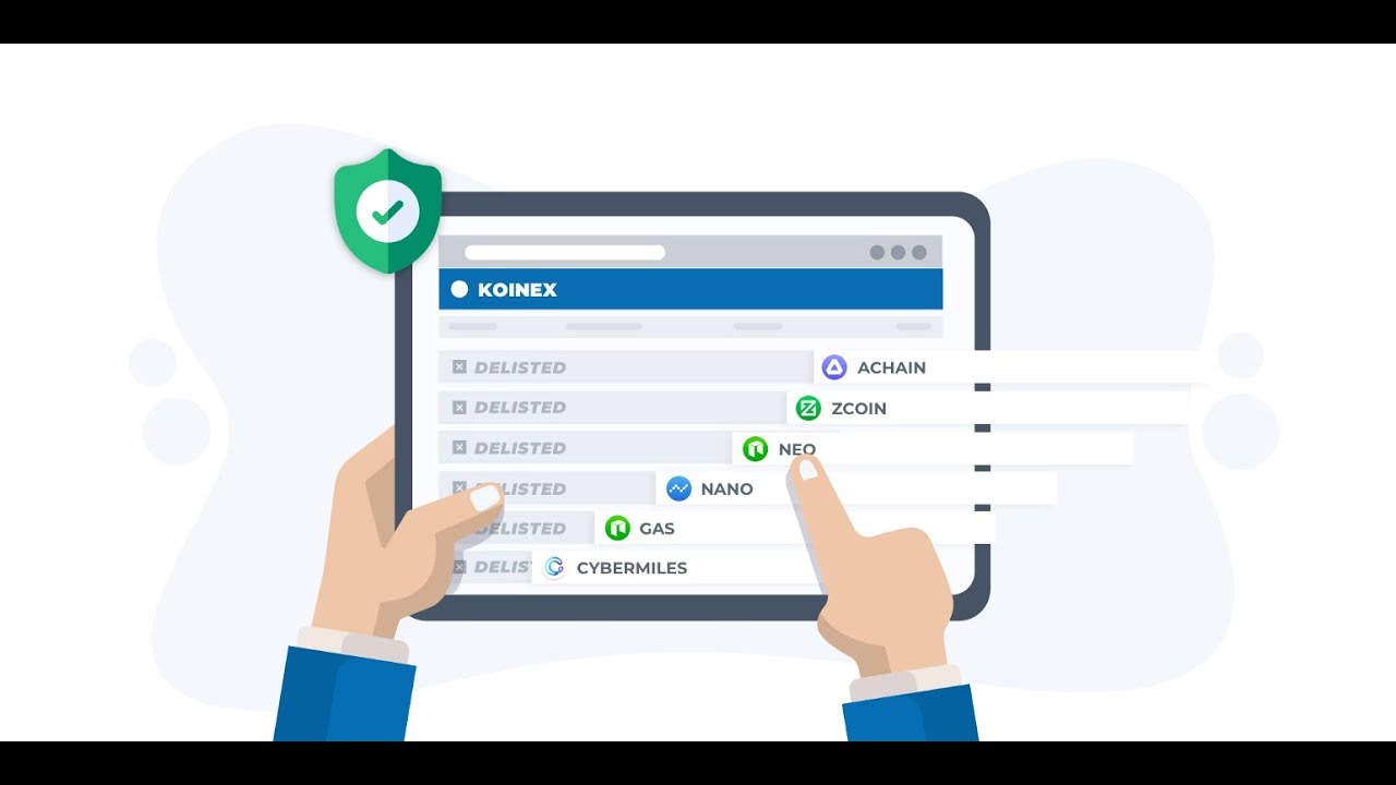 Koinex delists NEO, GAS, Achain, NANO, Zcoin and CyberMiles, Trading to stop on April 17