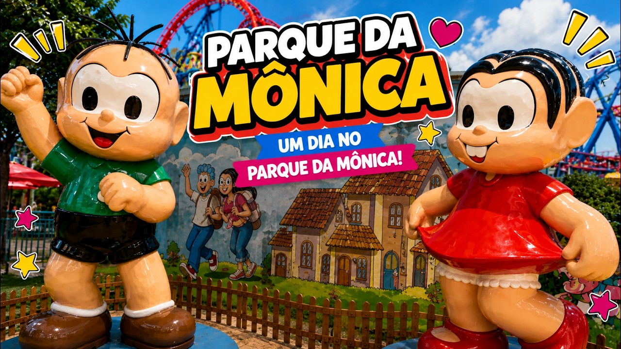 PARQUE DA MONICA | UM DIA NO PARQUE DA MONICA