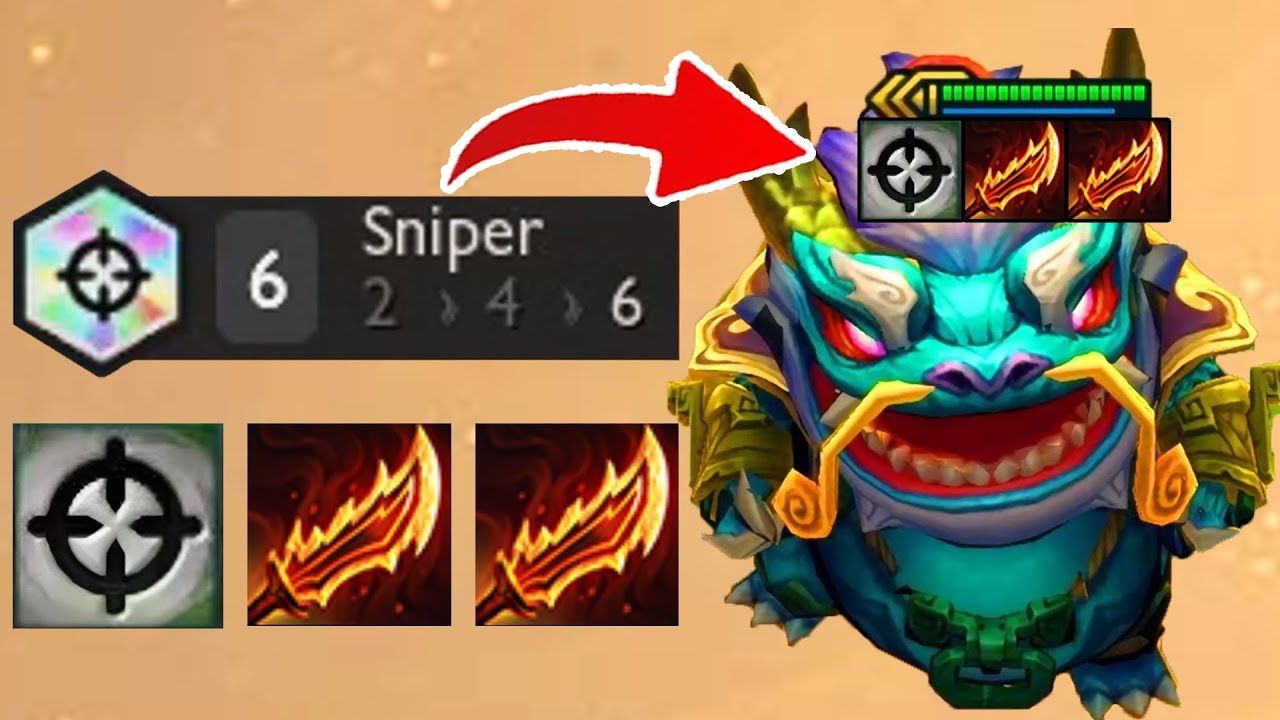 I Try 6 Sniper + Tahm Kench...