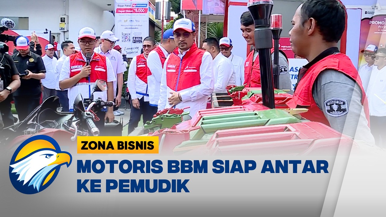 Pertamina Siapkan Ribuan SPBU Siaga Jelang Mudik Lebaran - [Zona Bisnis]