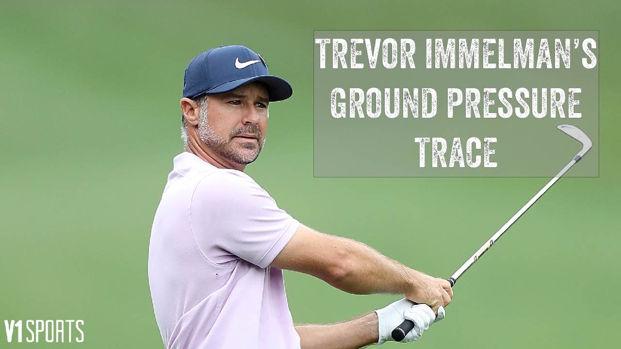 Trevor Immelman's Swing and Ground Pressure Trace