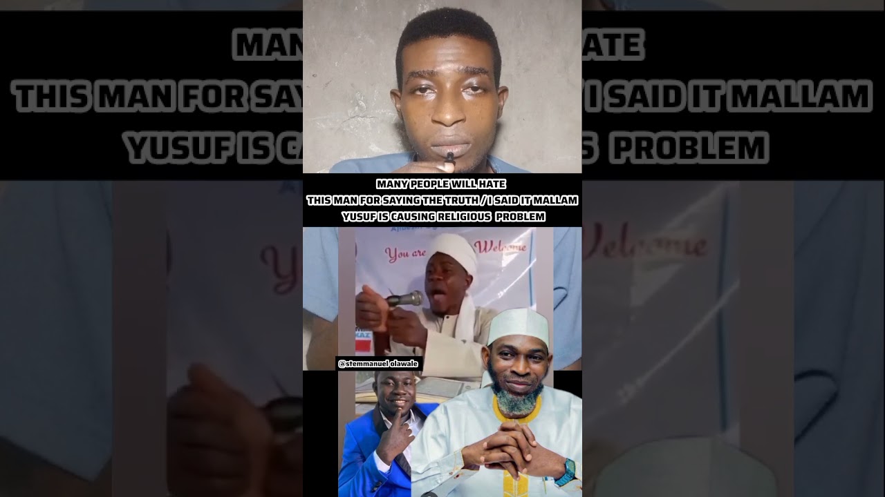 MALLAM YUSUF ADEPOJU #fypreligion #yusufadepoju #islam #christianity #comparativereligion