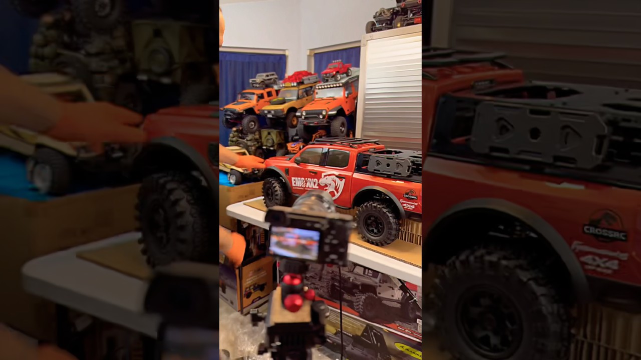 🆕Распаковка CrossRC EMO XX2 1:5! Он большой! #rc #rccrawler #shortsfeed #shorts #shortvideo