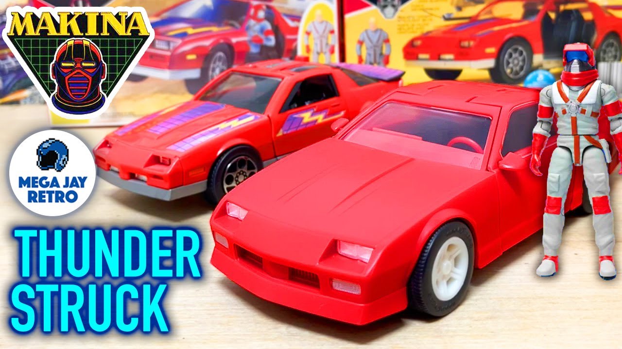 NEW Thunderhawk MASK Matt Tracker Replica - MAKINA Red Gullwing Pilot by Ramen Toy - Mega Jay Retro