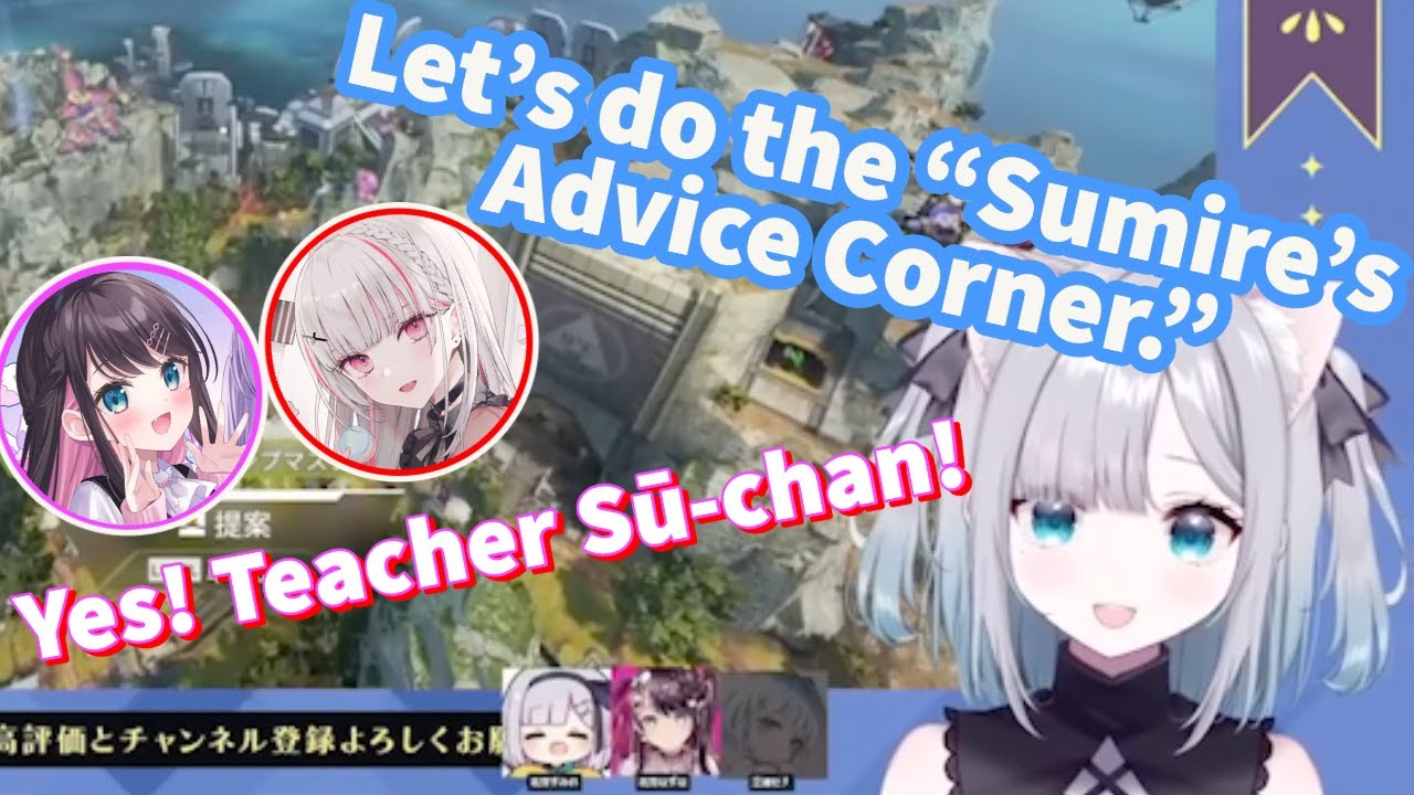 Asumi and Nazupi give love advice to Sumire
