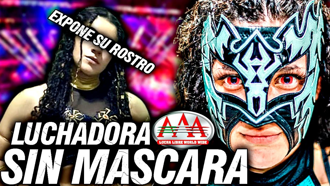 Luchadora AAA queda SIN MASCARA expone rostro sin perderla, muere Black Widow y nace Persephone
