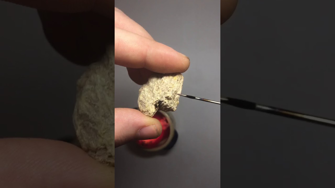 Pure White Ambergris Needle test