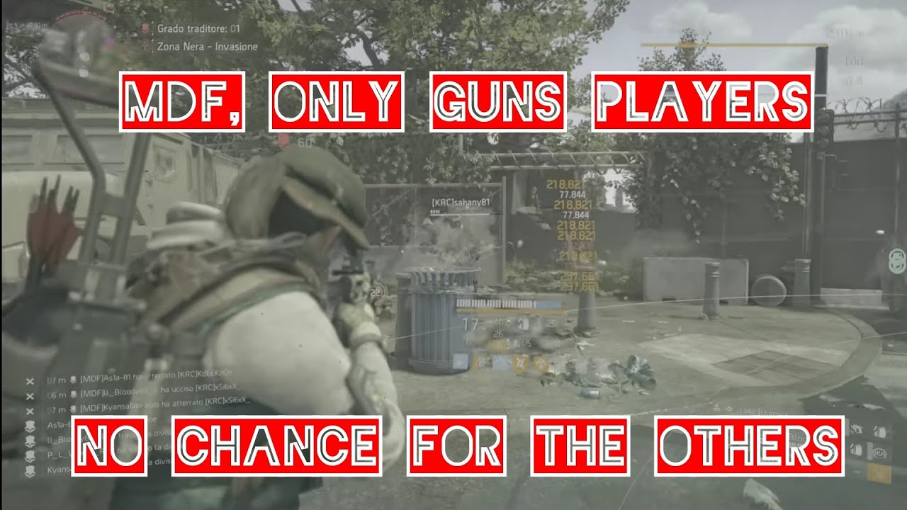 THE DIVISION 2 - MDF VS HPH AND KRC GG GUYS TU14