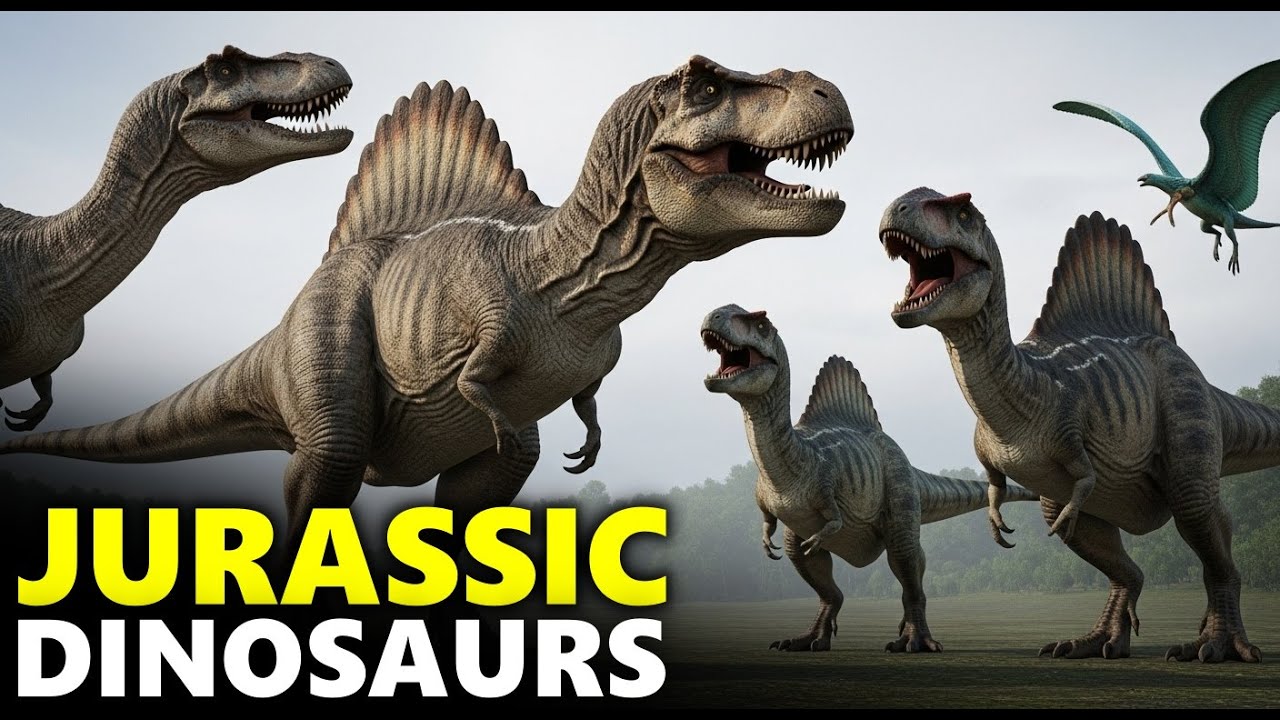 Jurassic World Rebirth Dinosaurs Size & Weight Comparison 3D | All New Dinosaurs | T-REX VS D-REX