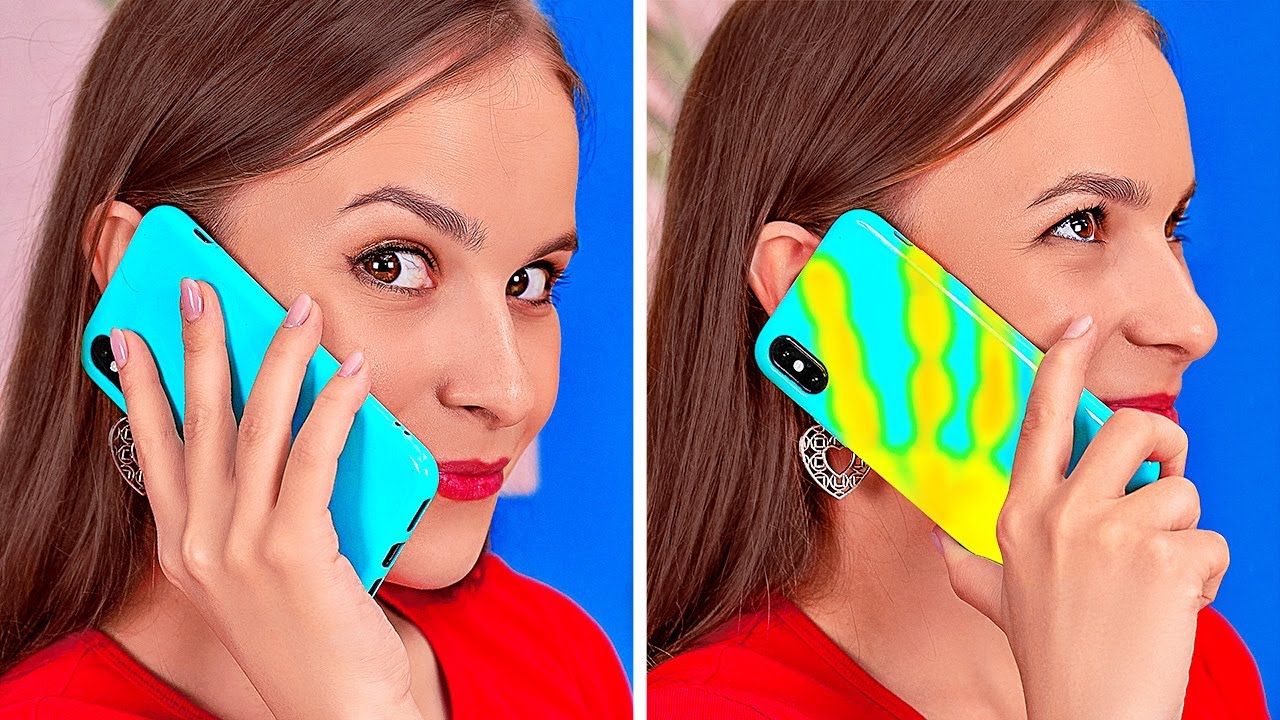 DES ASTUCES GÉNIALES POUR TON TÉLÉPHONE || Des Idées Super Cool Pour Ta Coque par 123 GO! BOYS
