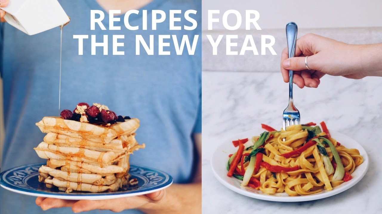 EASY VEGAN RECIPES FOR THE NEW YEAR