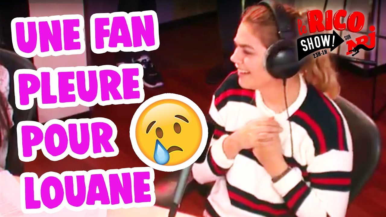 Louane appelle une fan en direct - Le Rico Show sur NRJ